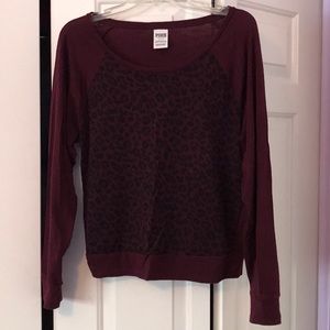 Burgundy top